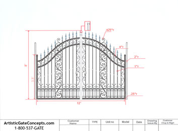 Gate CAD Design